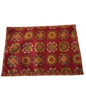 Pier 1 Estrella Set of 4 Reversible Rectangular Placemats | 18.75 x 12.5 in